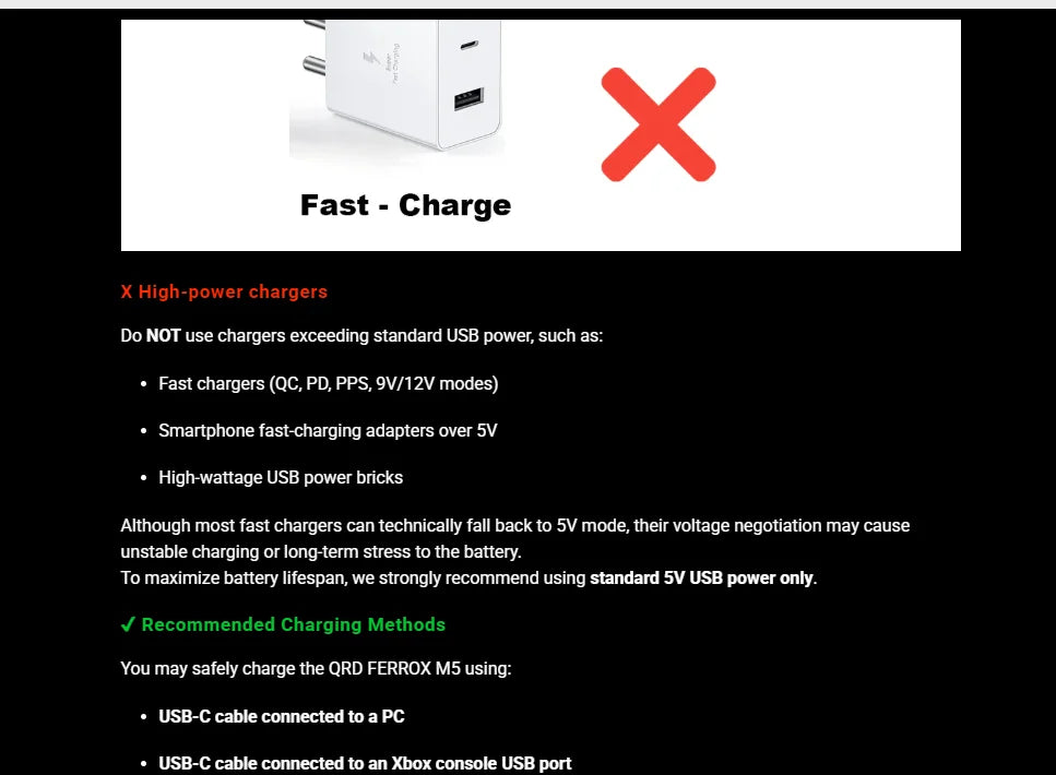 FERROX M5  2.4Ghz Xbox