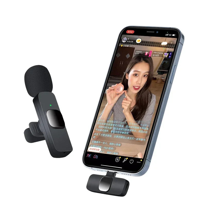Wireless Lavalier Mic Audio