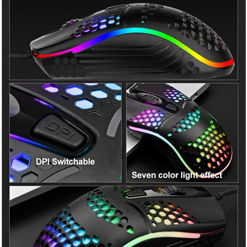 Wired Cable Gaming 7 breathing