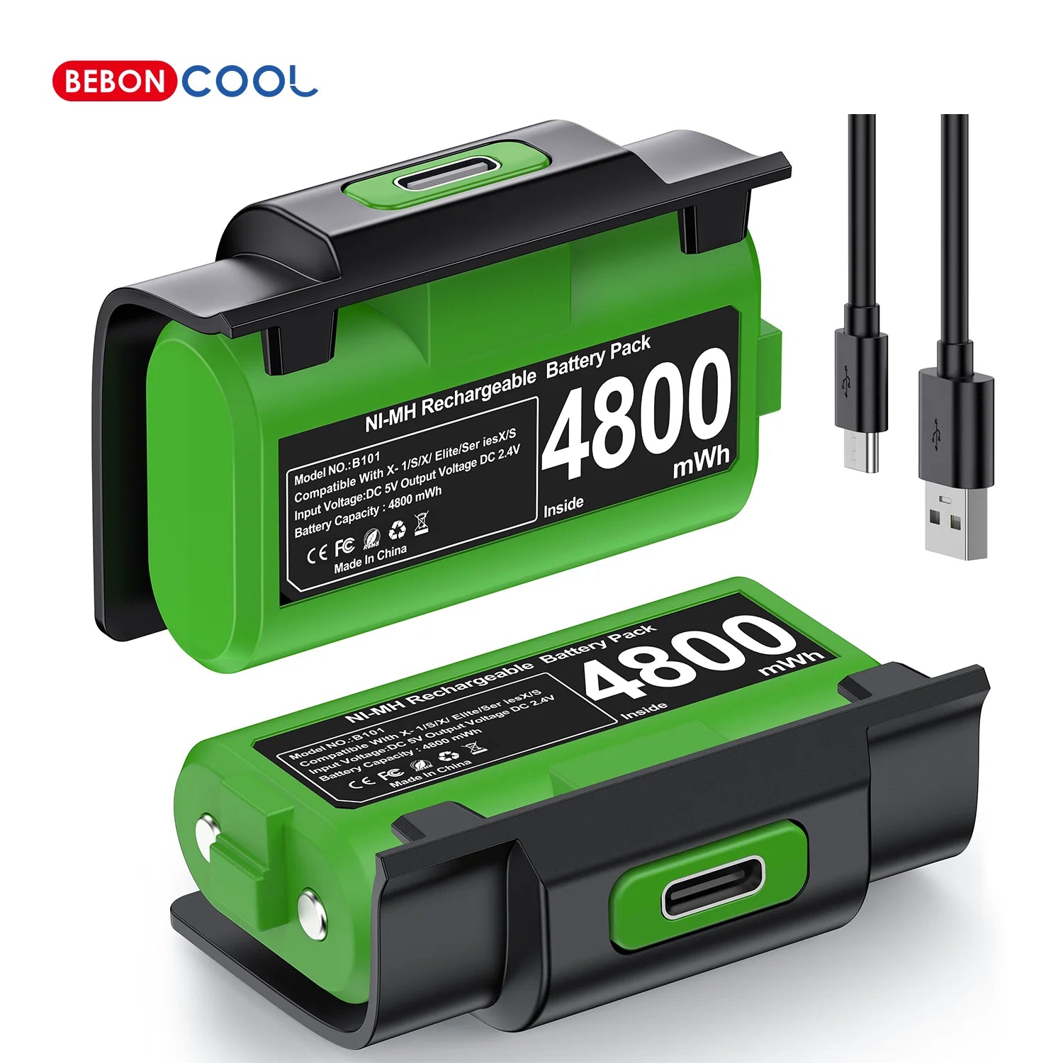 BEBONCOOL  4800mWh Xbox