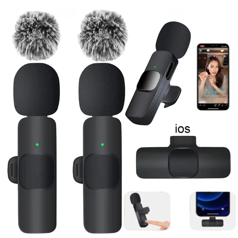 Wireless Lavalier Mic Audio