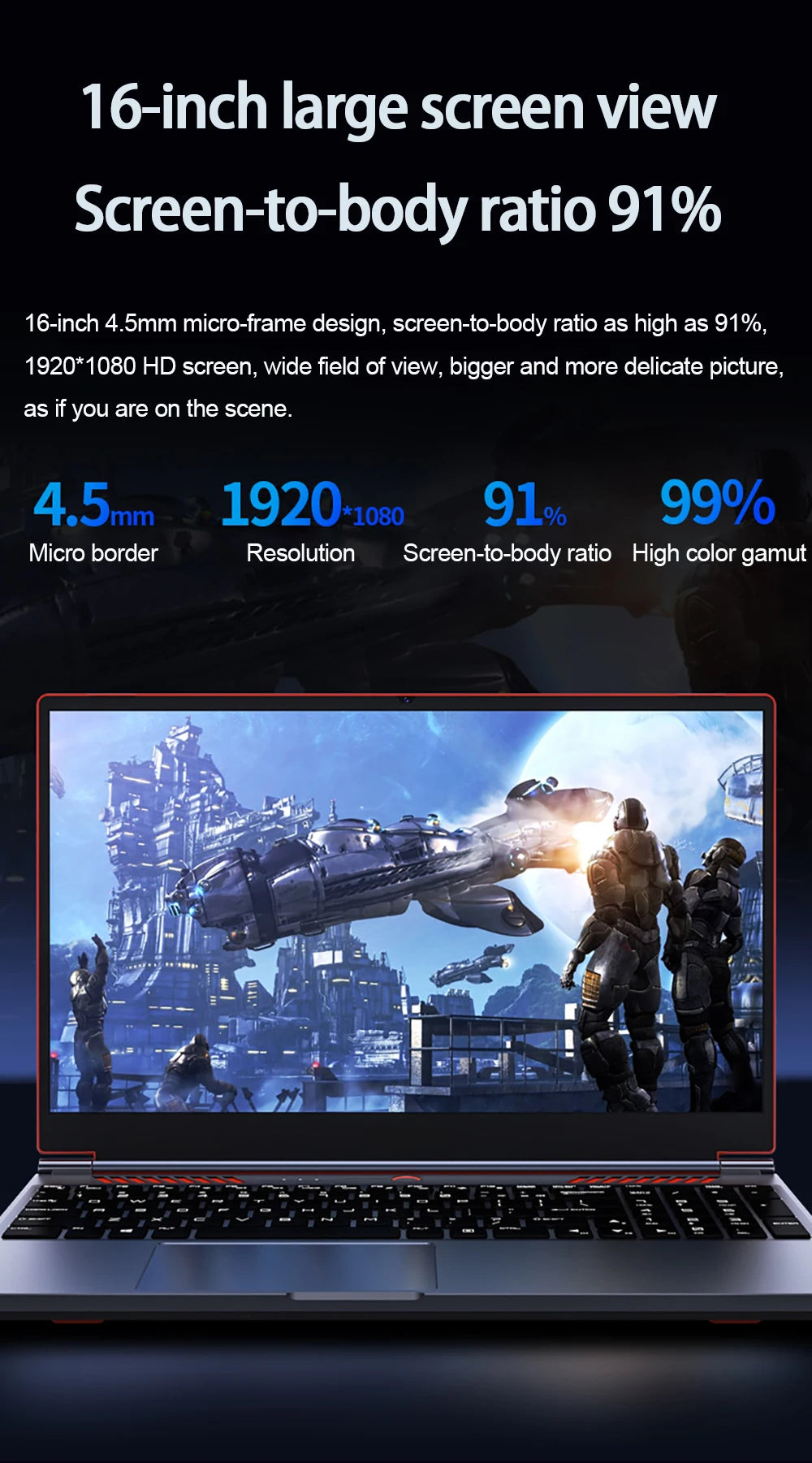 Gaming Laptop RTX4050 6G