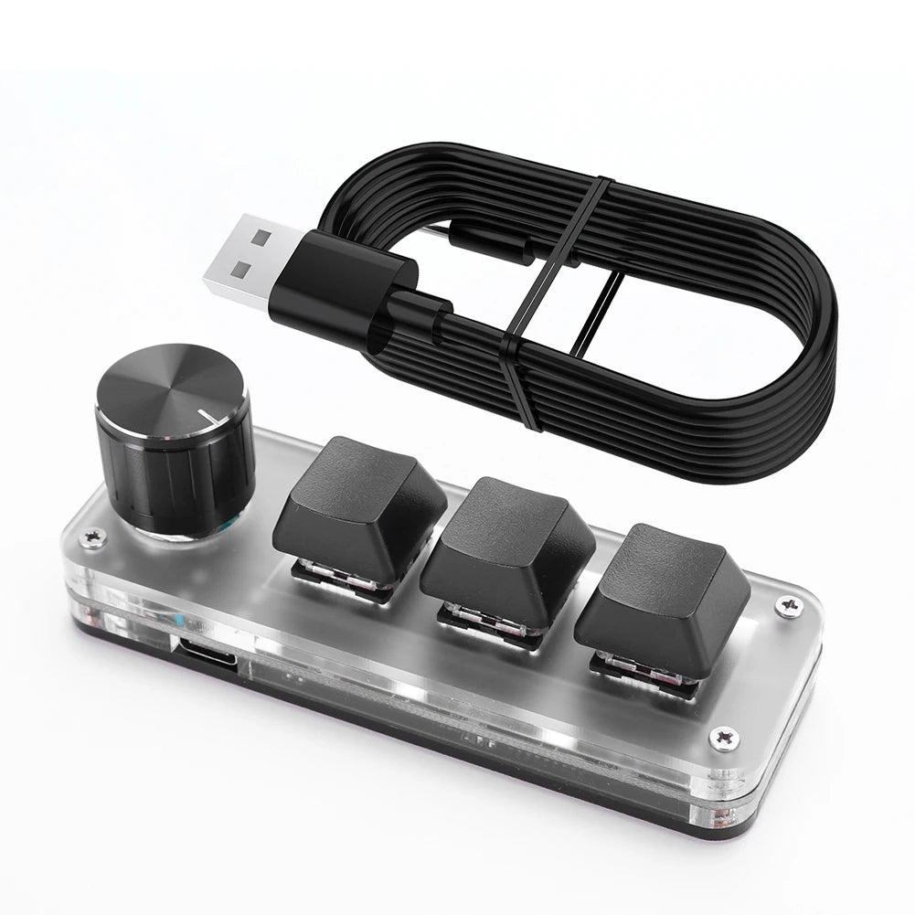12 Keys 4 Knobs Mechanical