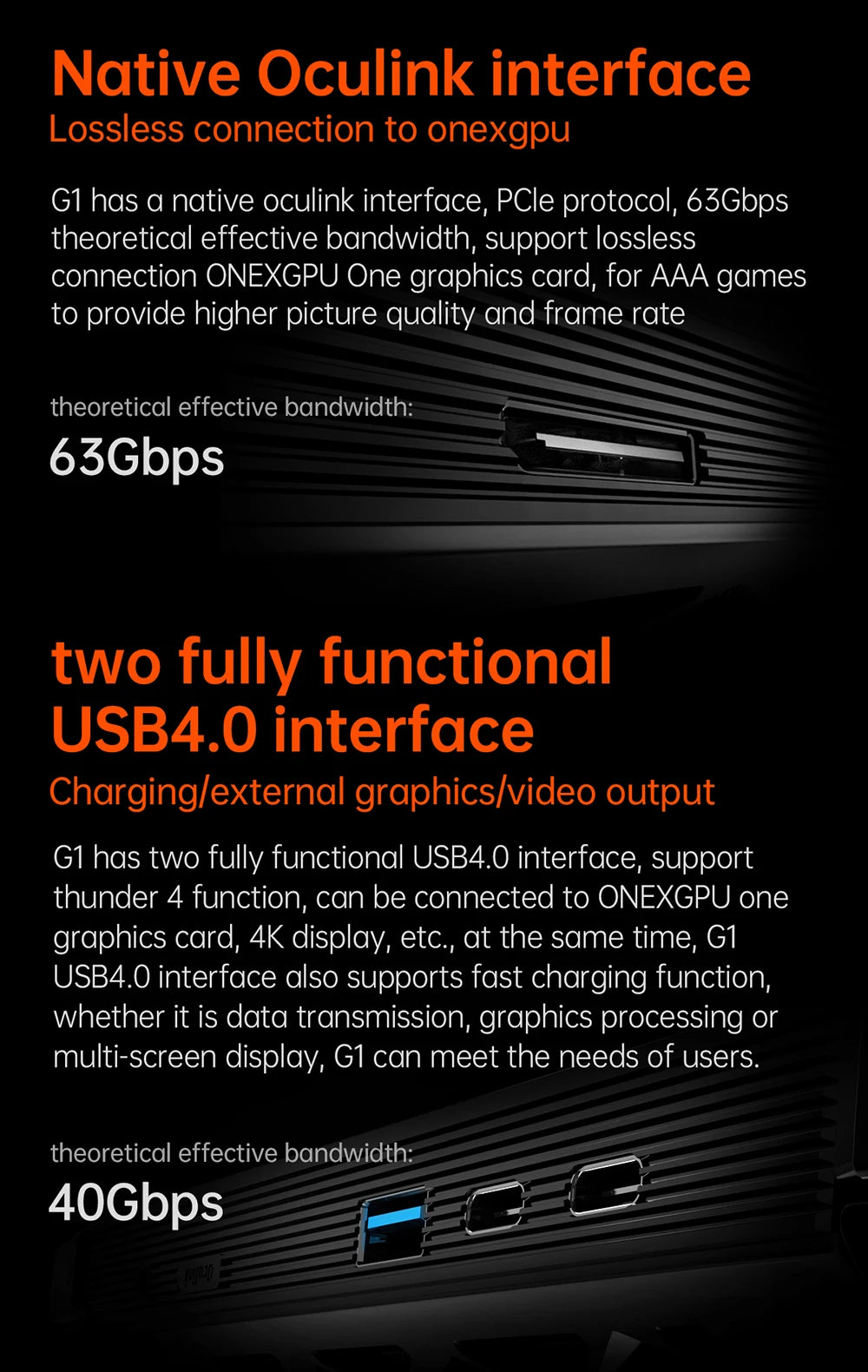 OneXPlayer G1 AMD Ryzen
