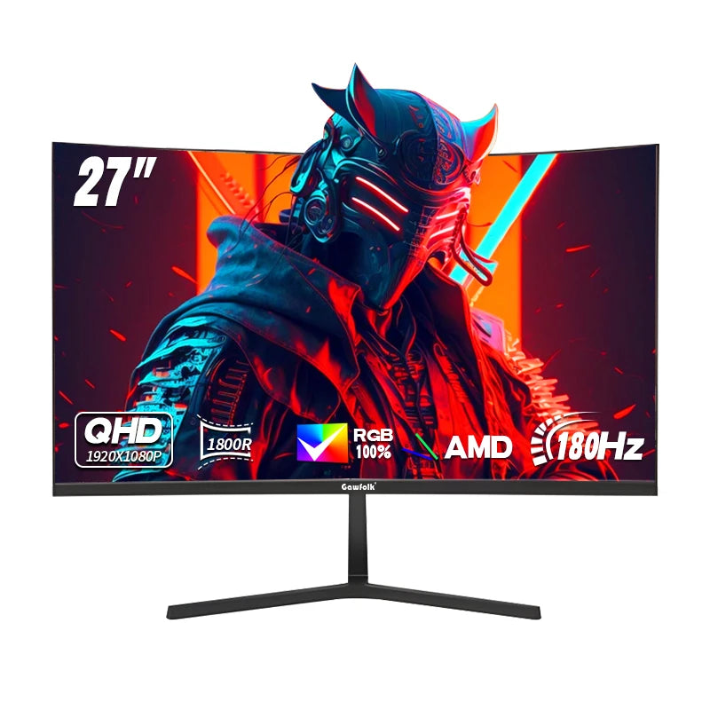 Gawfolk 27 inch Curved Gaming