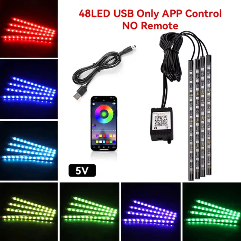 LED Car Interior Ambient Foot