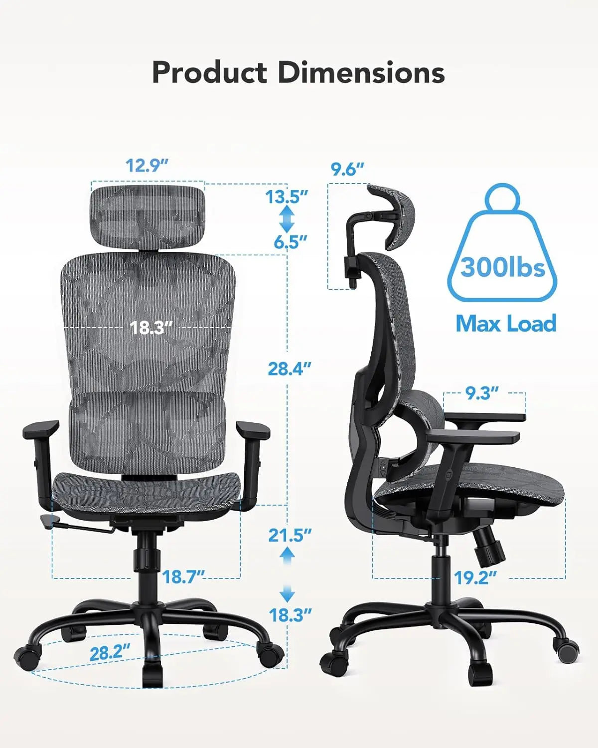 Ergonomic Mesh Office Chair
