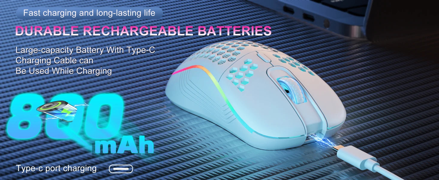2.4G Wireless Mouse with RGB