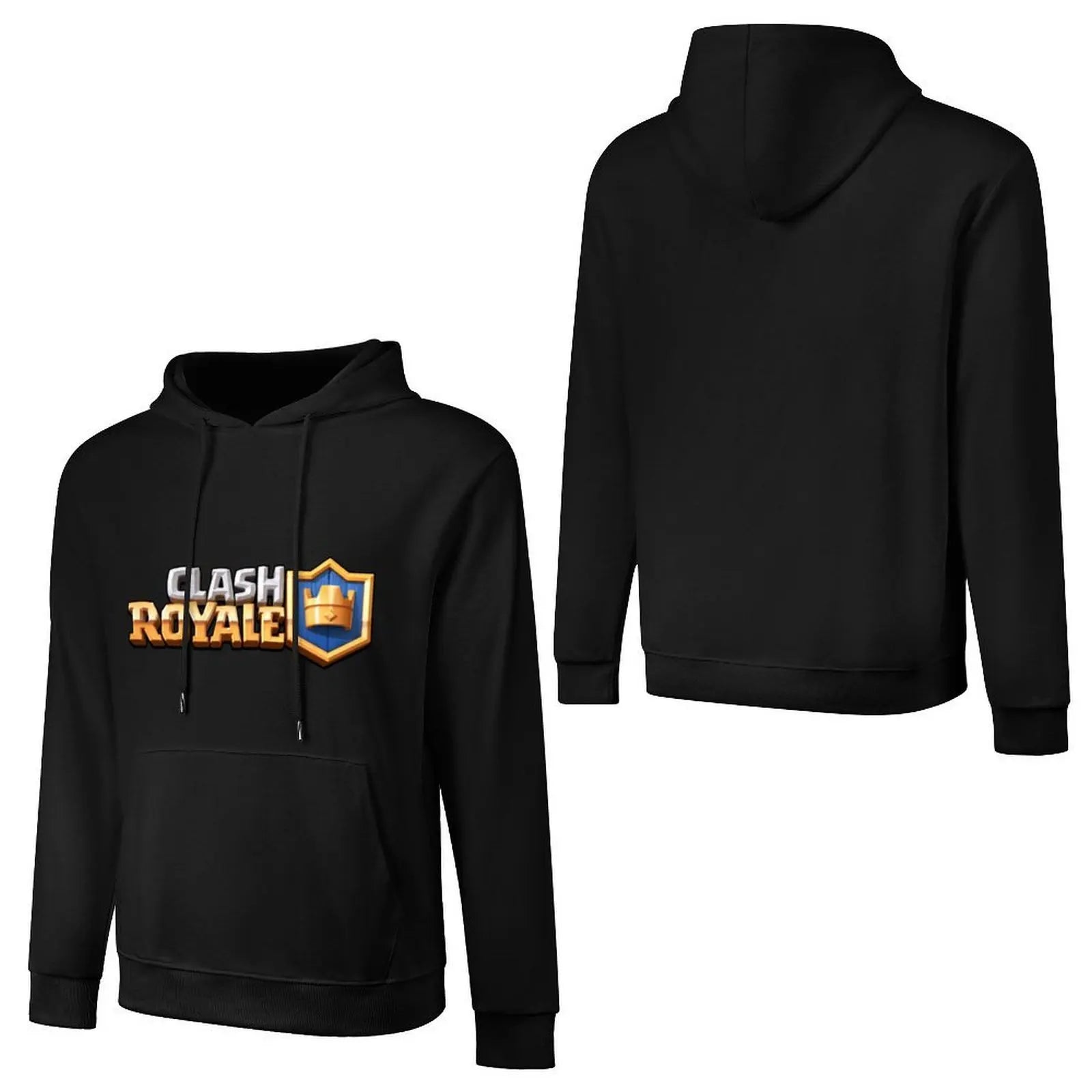 Plus Size Hoodie with Clash