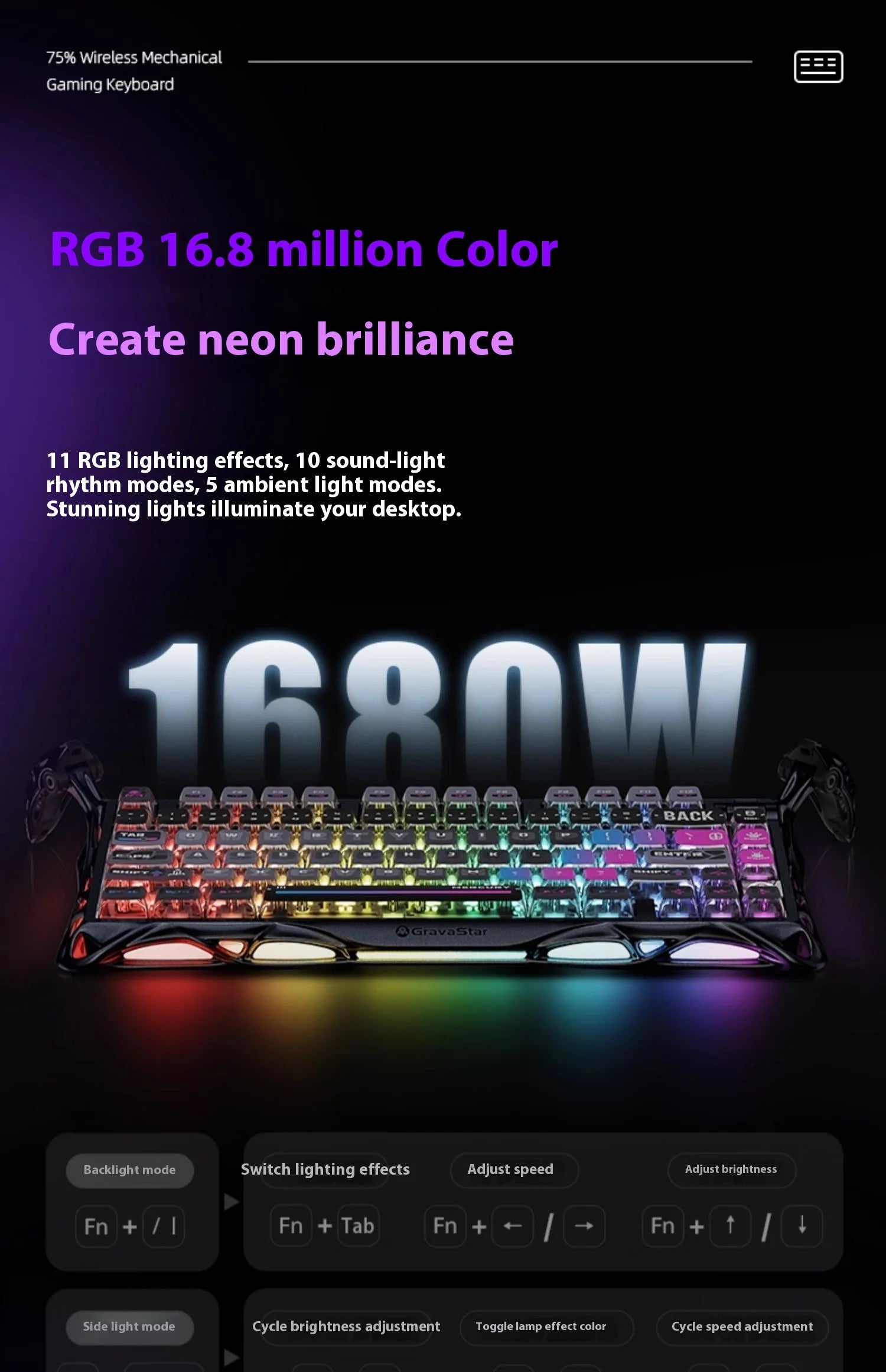 Gravastar 75k1pro Mechanical