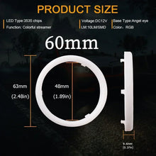 1/2/4PCS/Set RGB Angel Eyes