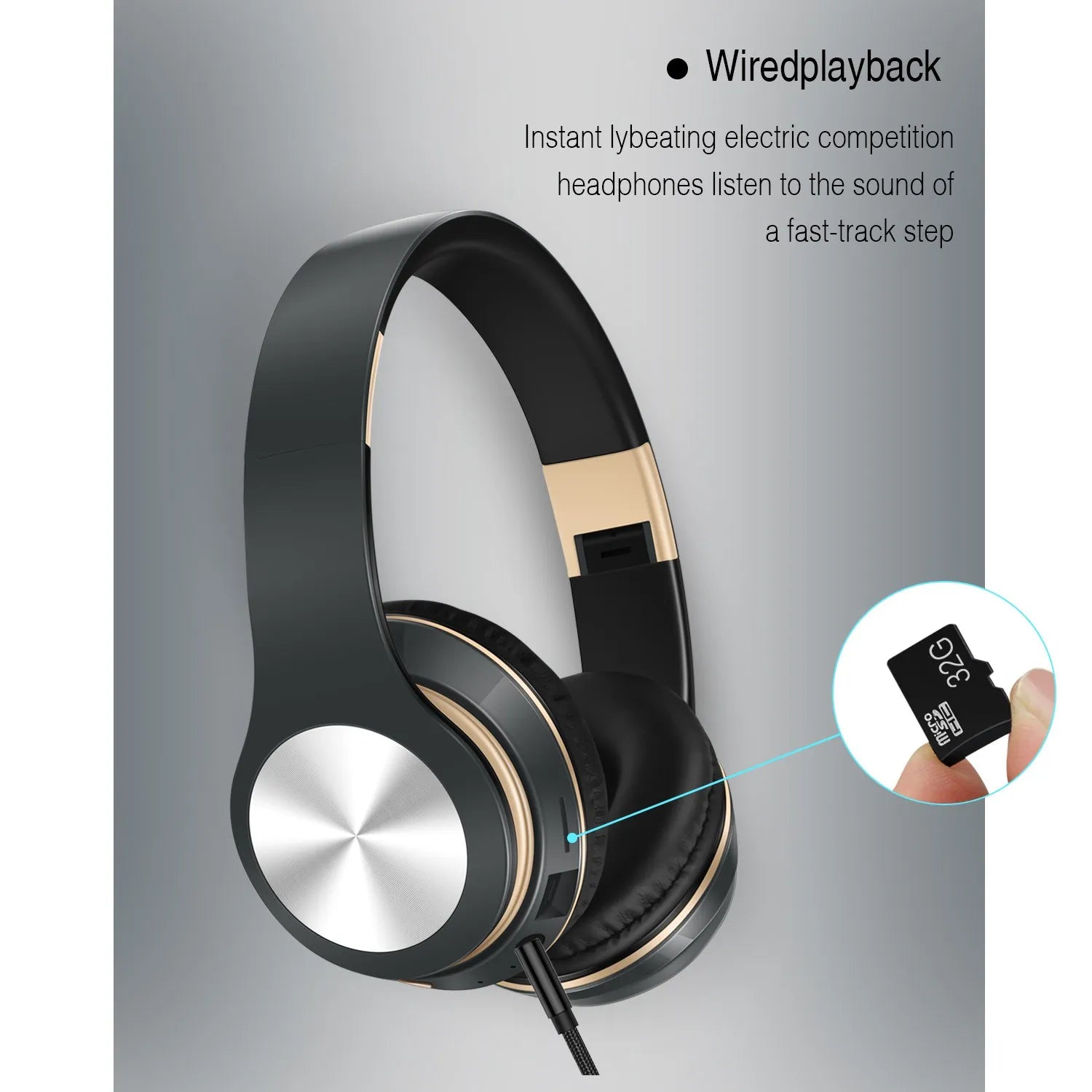 Bluetooth Earphones Over-ear