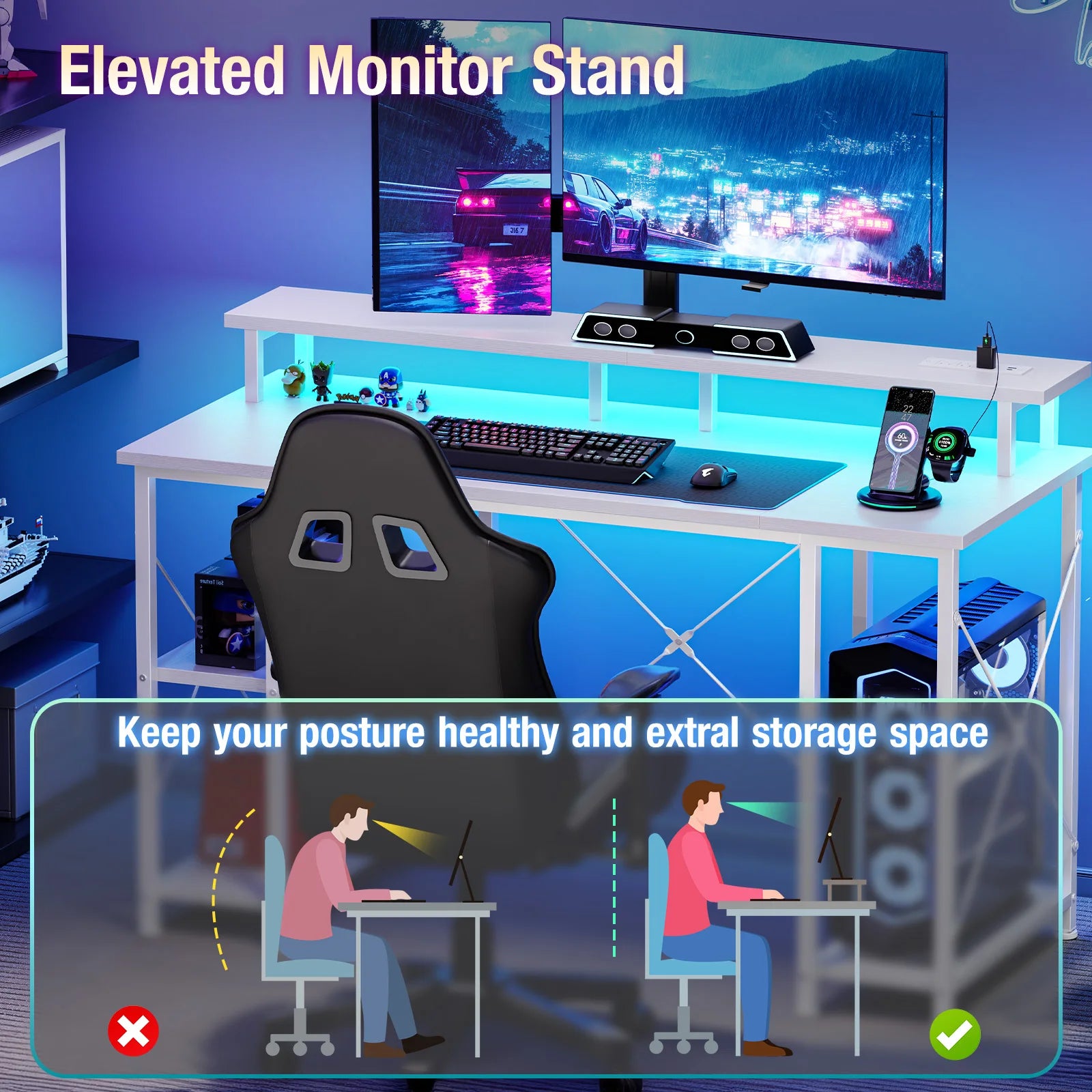 JHK 48 Inch Computer Desk