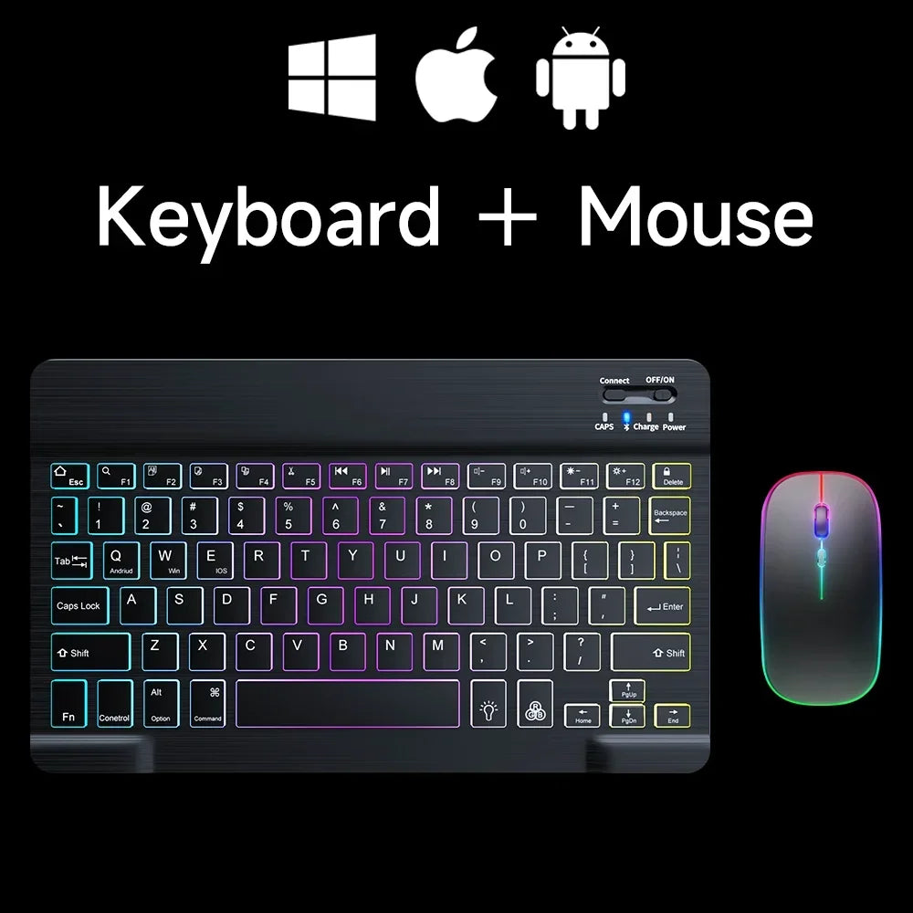 Mini Backlit RGB 10inch Bluetooth