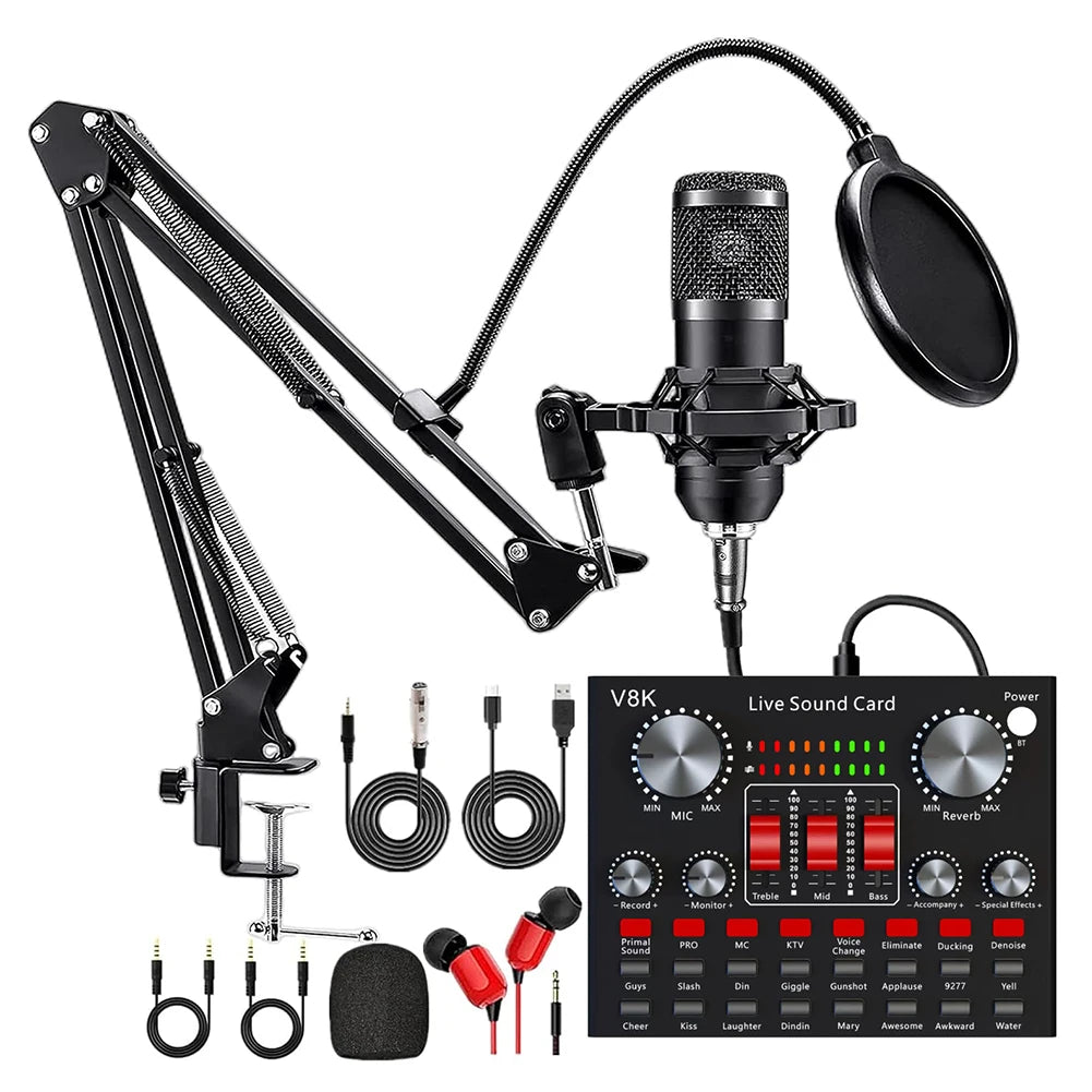 All-in-One Podcast Equipment