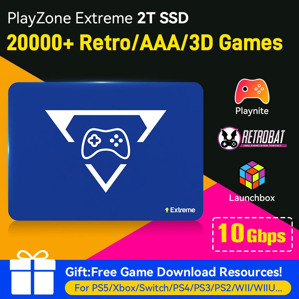Gaming Emulation Hard Drive