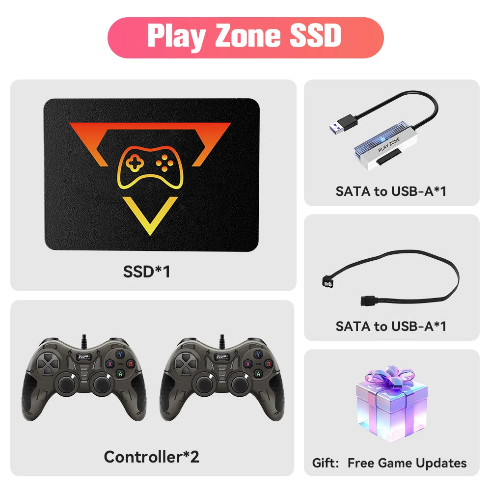 PlayZone 1TB Portable External