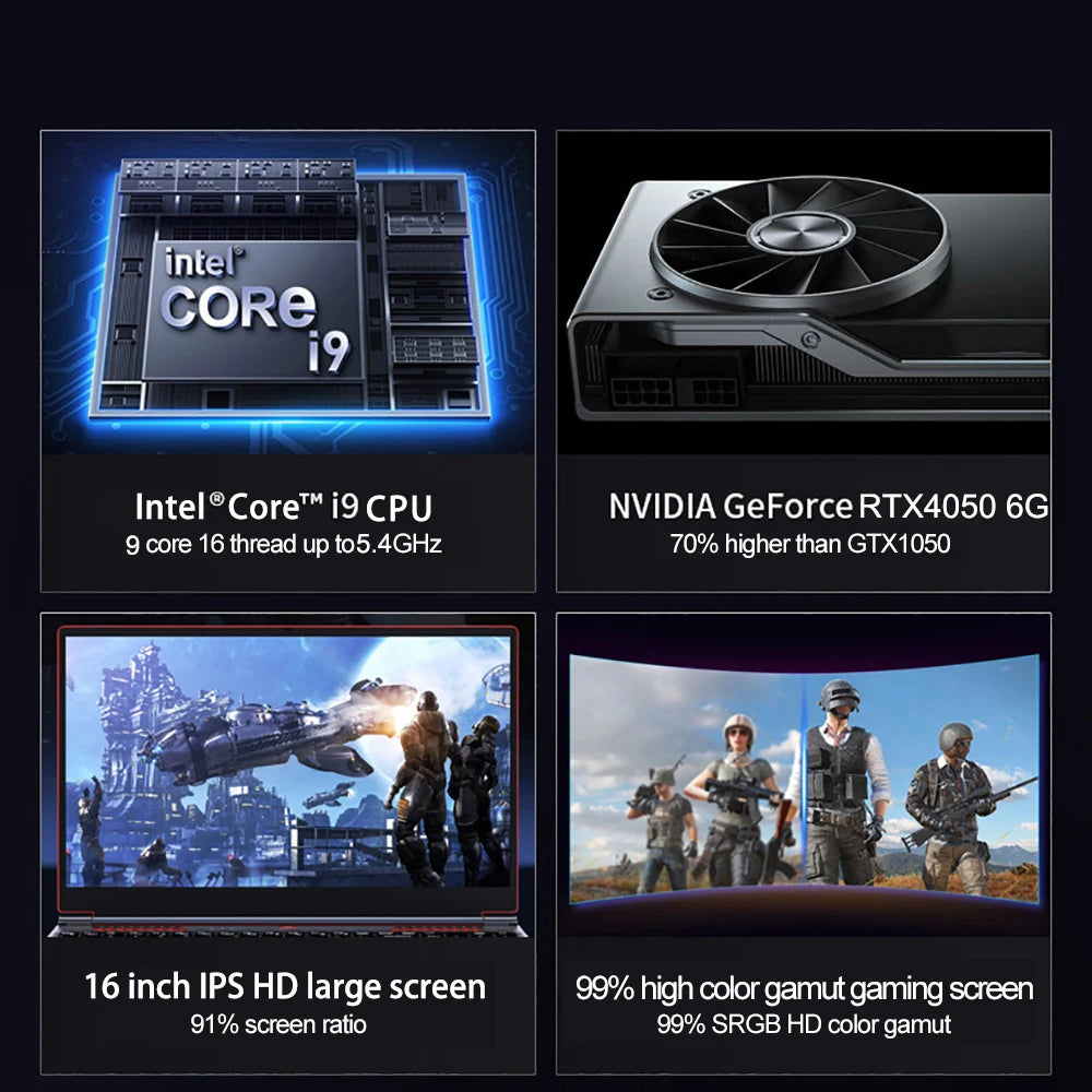 Gaming Laptop RTX4050 6G