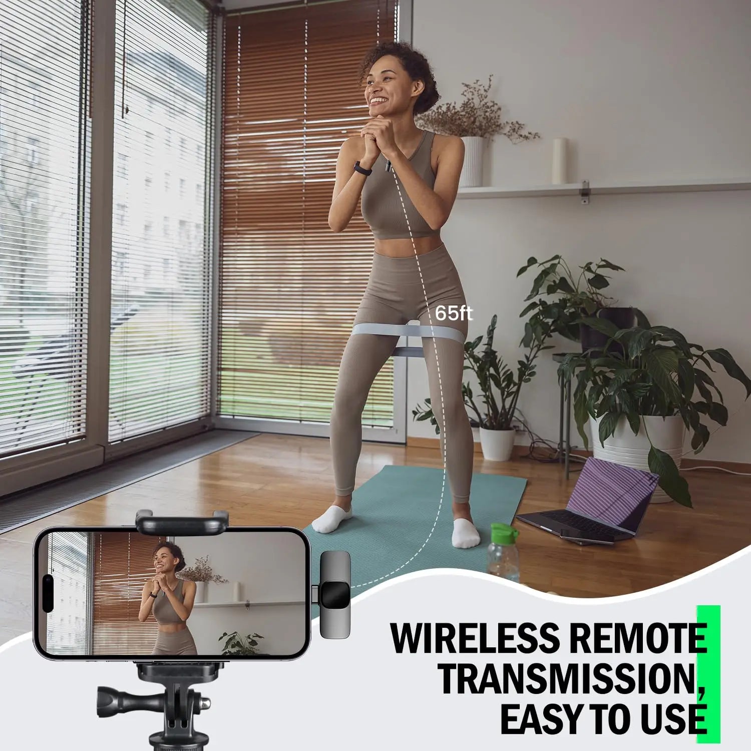 Wireless Lavalier Mic Audio