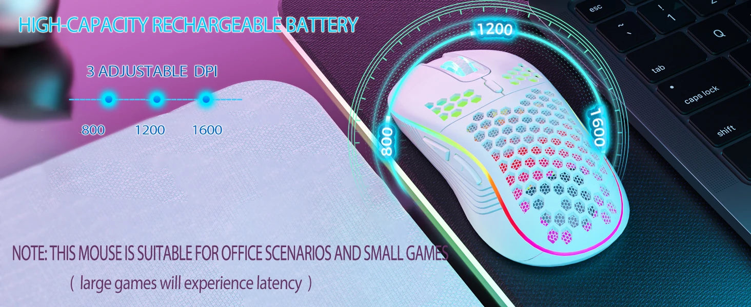 2.4G Wireless Mouse with RGB