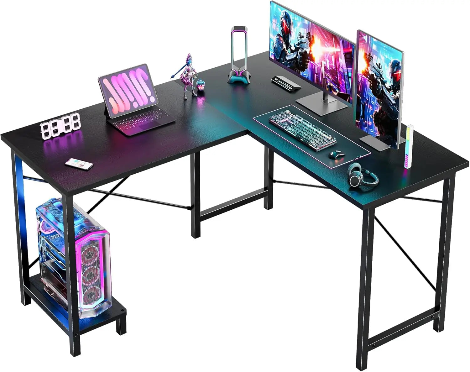 L-Shaped Gaming Desk