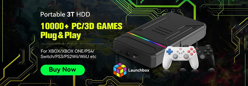Retrobat 2TB External Game