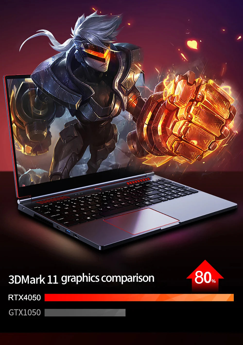 Gaming Laptop RTX4050 6G