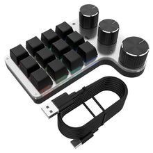 12 Keys 4 Knobs Mechanical