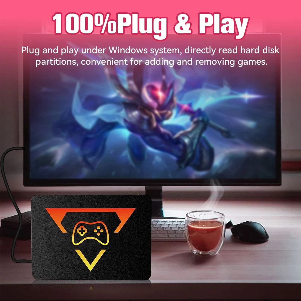 PlayZone 1TB Portable External