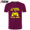 I Paused My Game Men T-shirt Goods
