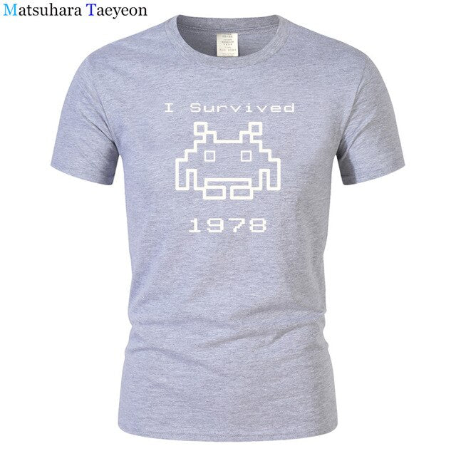 Men 1978 Gaming T Shirts Good Quality