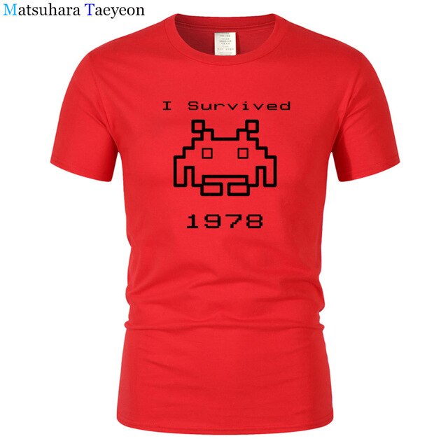 Men 1978 Gaming T Shirts Good Quality