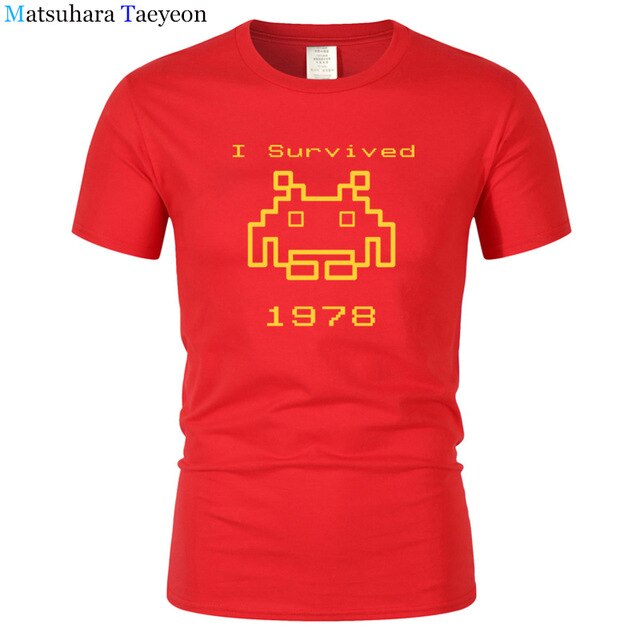 Men 1978 Gaming T Shirts Good Quality