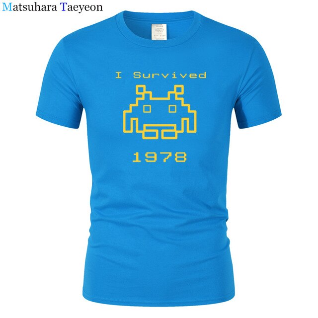 Men 1978 Gaming T Shirts Good Quality
