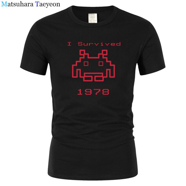 Men 1978 Gaming T Shirts Good Quality