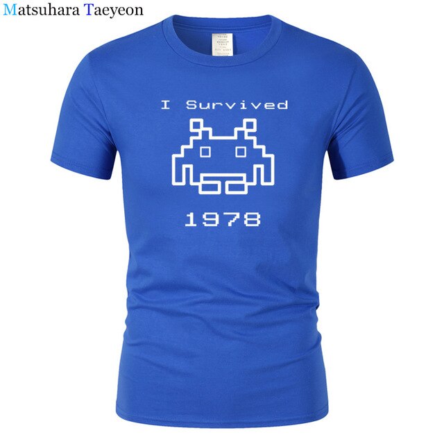 Men 1978 Gaming T Shirts Good Quality