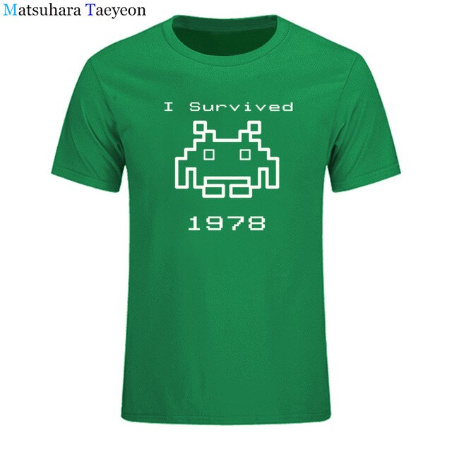 Men 1978 Gaming T Shirts Good Quality