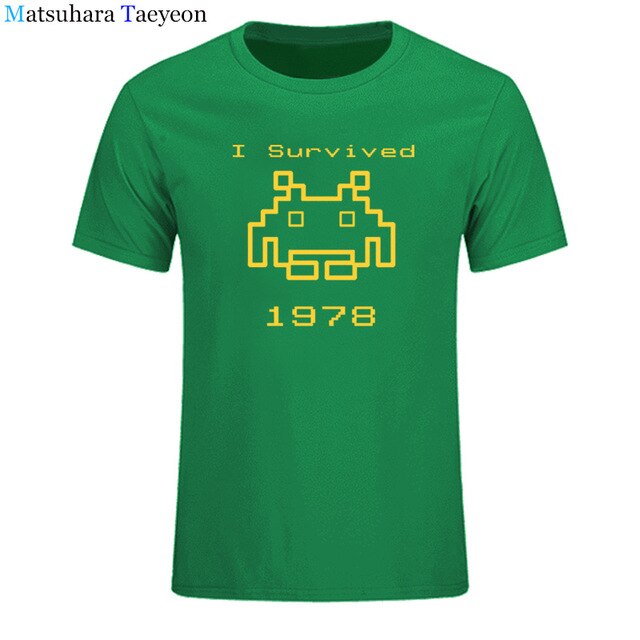 Men 1978 Gaming T Shirts Good Quality