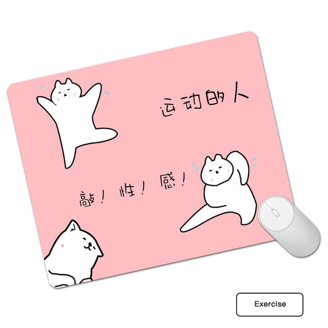 Cute Cartoon Gaming Mouse Pad
