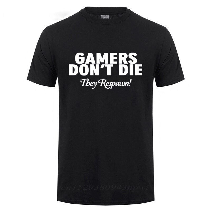Gaming Fans Cotton T-Shirt For Men's