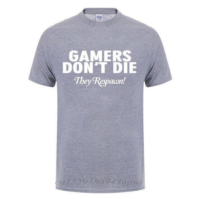 Gaming Fans Cotton T-Shirt For Men's