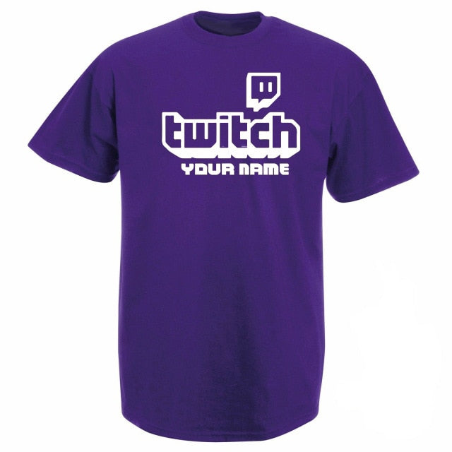 Twitch Tv Gaming Men T-Shirt Good Quality