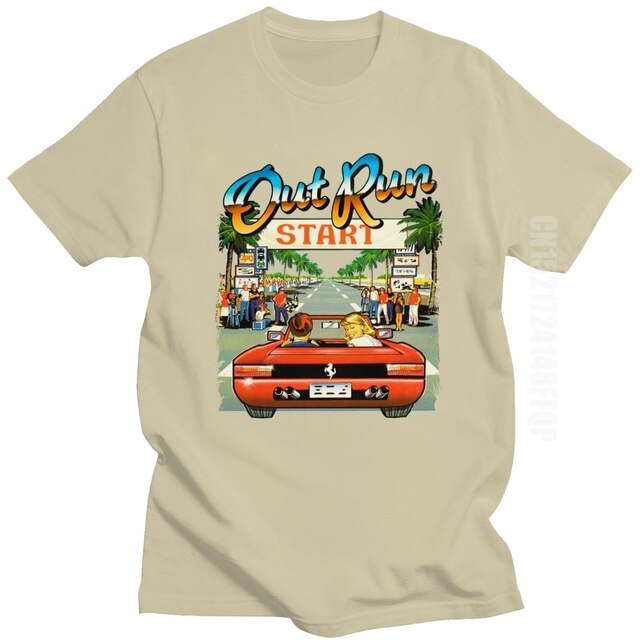 Japanese Arcade Racing Gaming T-shirt