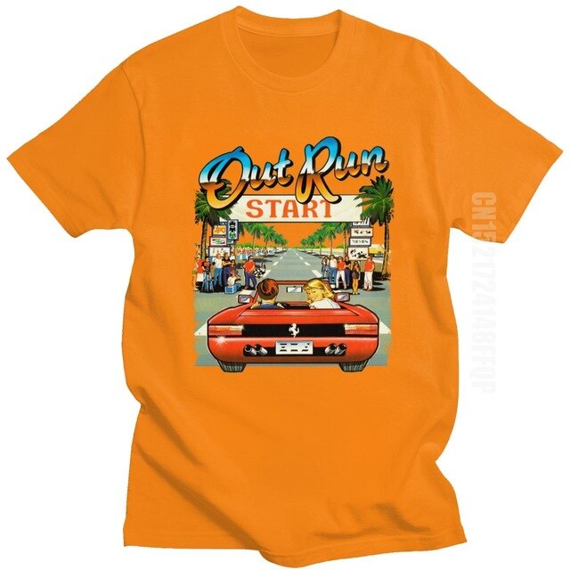 Japanese Arcade Racing Gaming T-shirt