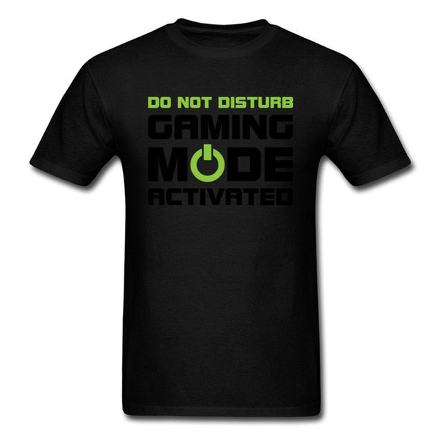 Gaming Mode Activated T-Shirt For Men's