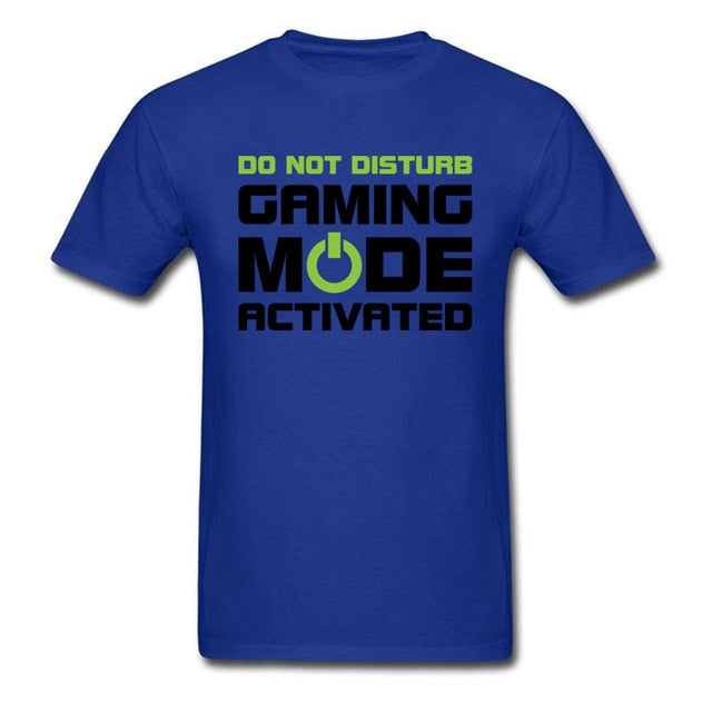 Gaming Mode Activated T-Shirt For Men's
