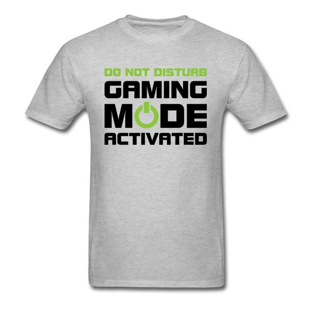 Gaming Mode Activated T-Shirt For Men's