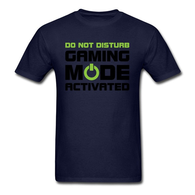 Gaming Mode Activated T-Shirt For Men's