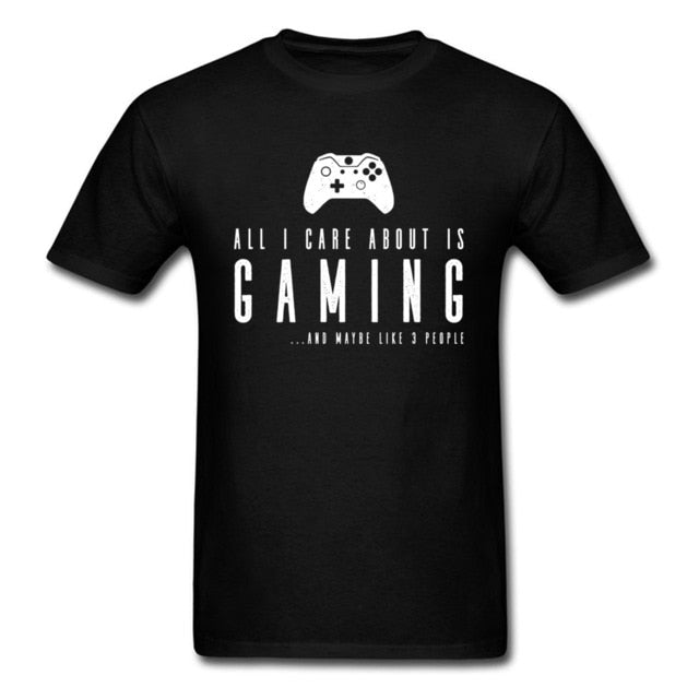 All I Care About Is Gaming T Shirt For Men