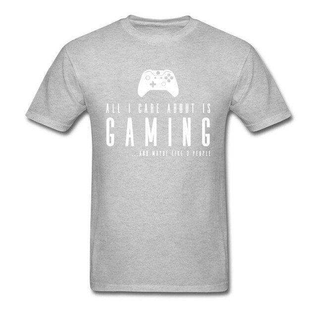All I Care About Is Gaming T Shirt For Men